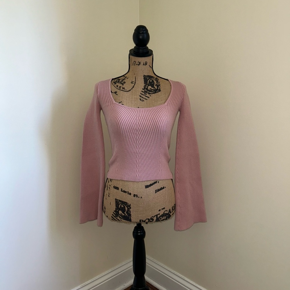 Women’s S, Hollister, Pink Knitted Top